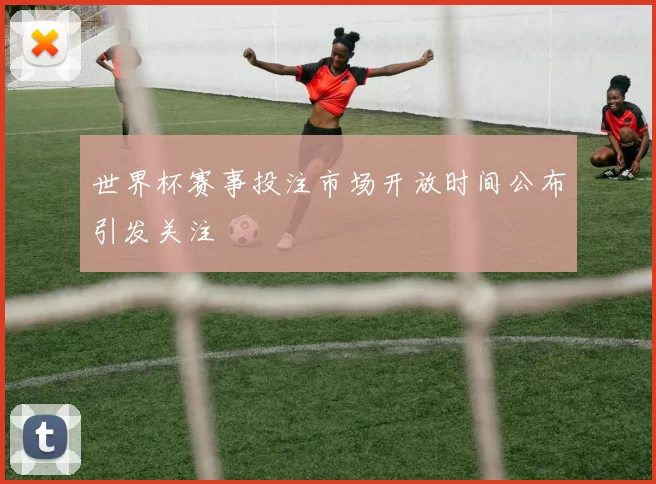 世界杯赛事投注市场开放时间公布引发关注